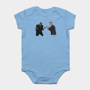 Frankenstein & Hanks Waste a Minute of Our Time Baby Bodysuit